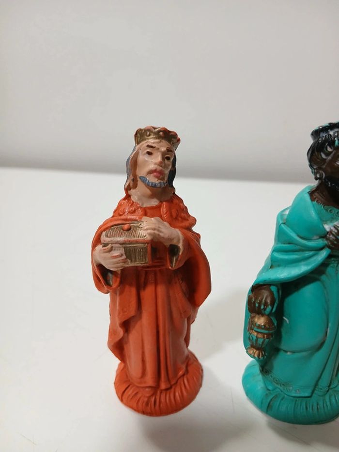 Lot figurines santon crèche années 50 - photo numéro 2