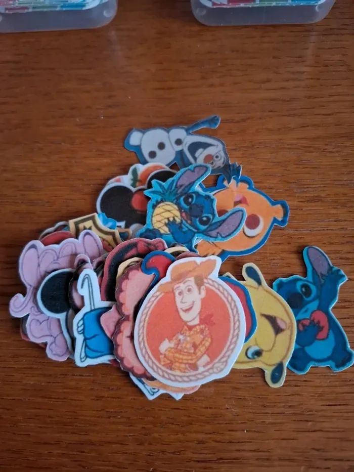 24 fixeezs impression disney leclerc (bien lire)