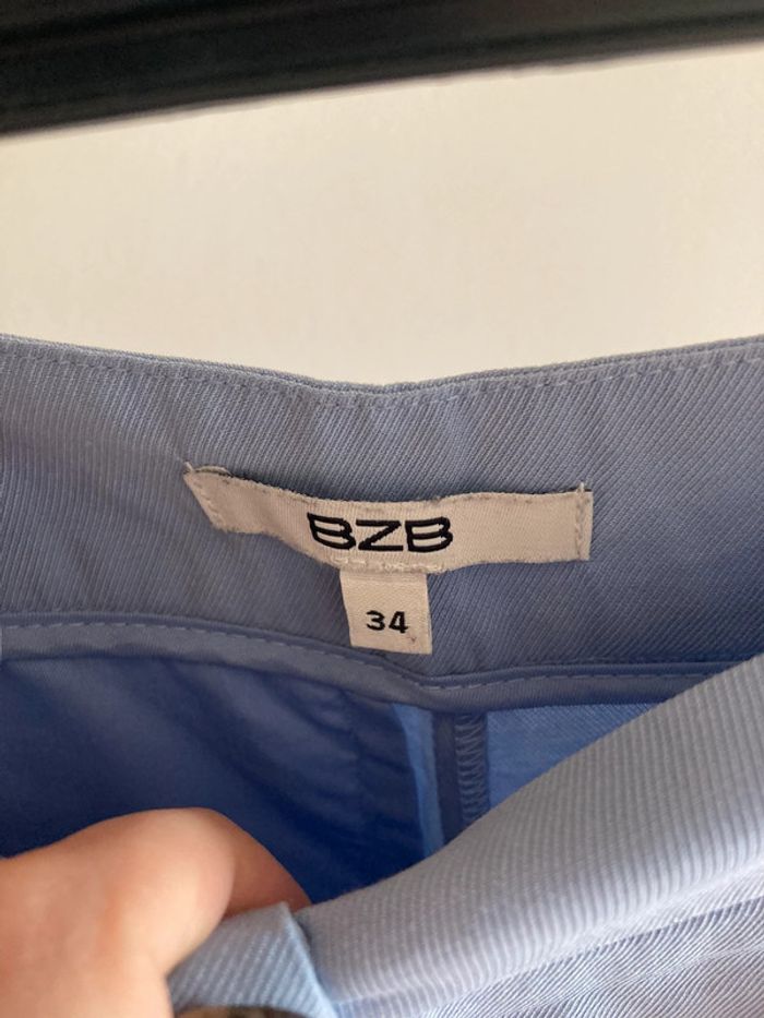 Pantalon fluide bleu - photo numéro 2