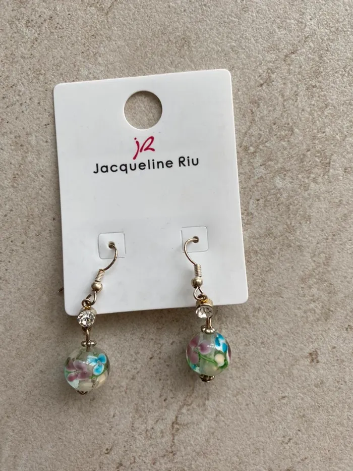 Lot Boucles d’oreilles + collier - photo numéro 2