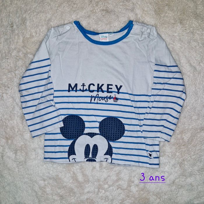T-shirt Disney garçon 3 ans