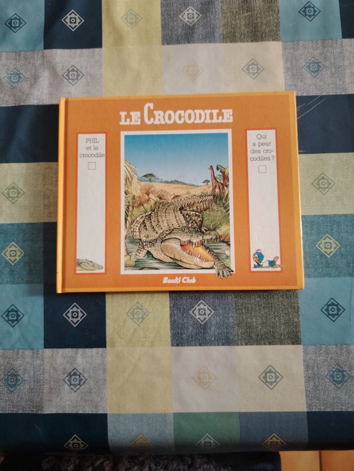 Livre sur le crocodile