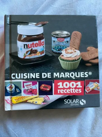 Livre Cuisine de Marques