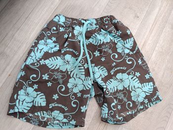Short de bain  fleur