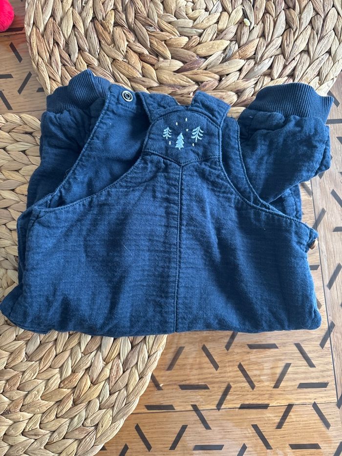 Lot de 3 salopette 9mois - photo numéro 2