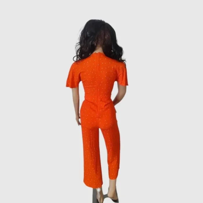 Combinaison BZB rouge - L'élégance fluide et tendance à prix doux ! - photo numéro 5