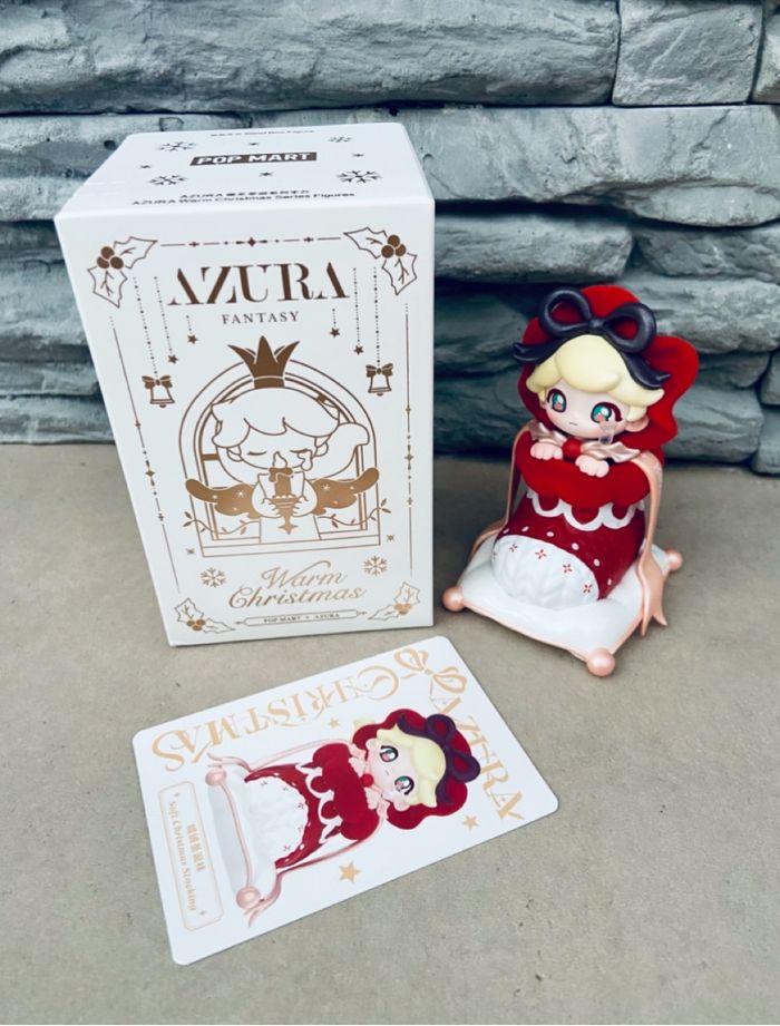 Pop Mart Azura Warm Christmas -  Soft Christmas Stocking
