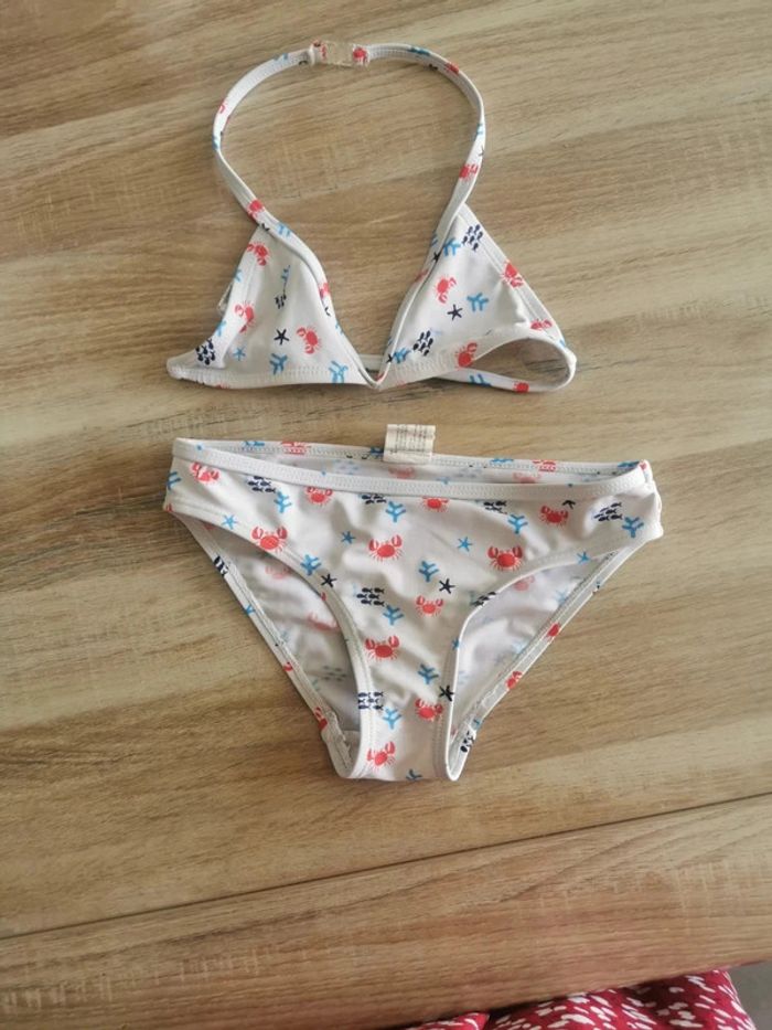 Maillot de bain 2 pièces 6 ans