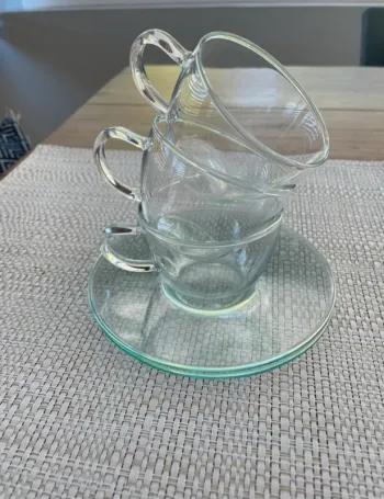 Lot de 3 tasses à espresso