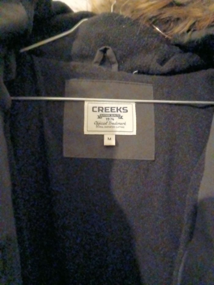 Parka Mi-Longue Doublée Homme Creeks M Etat Neuf - photo numéro 4