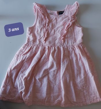 Robe fille 3 ans