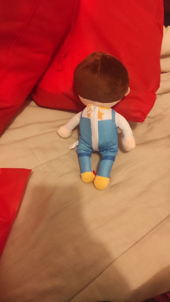 Peluche petit garçon - photo numéro 2