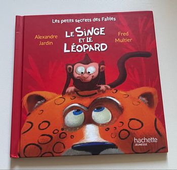 Le Singe et le Léopard Hachette Jeunesse