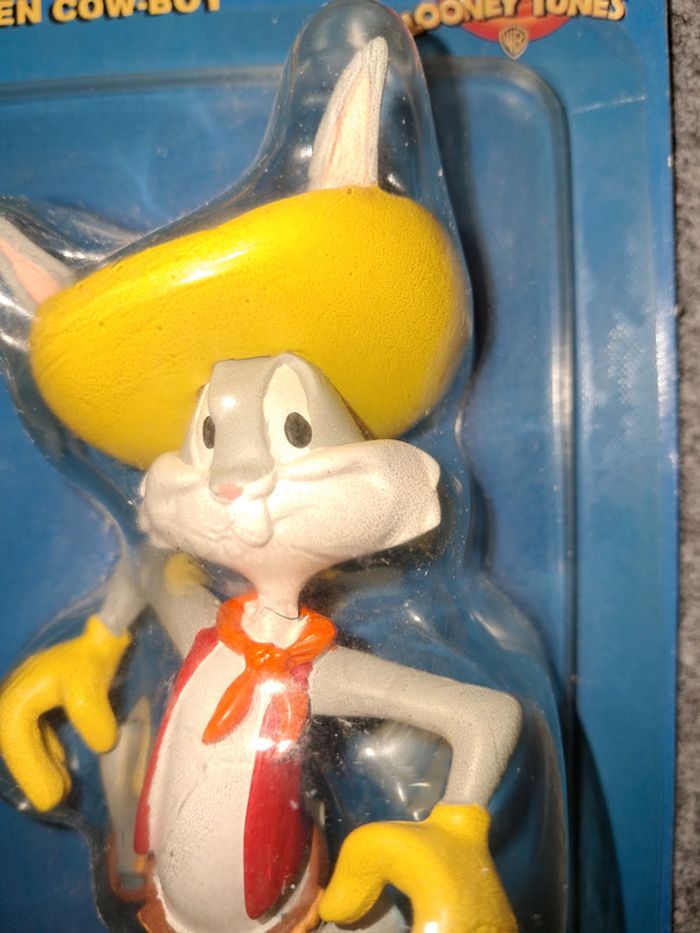 Figurine Looney Tunes Bugs Bunny en cow boy - photo numéro 4