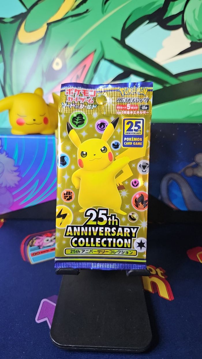 x1 Booster Pokemon S8A 25Th Anniversary Collection / Célébrations Japonais - photo numéro 4