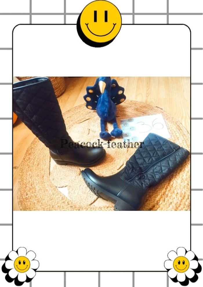Bottes noires 36