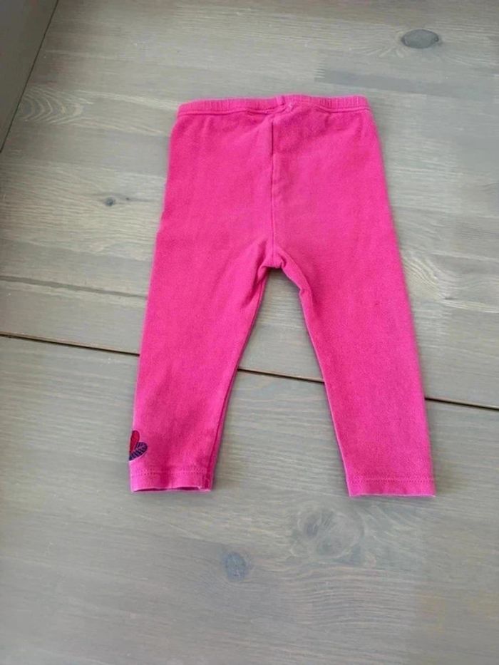 Legging Rose Fushia 12 Mois - Très bon état - photo numéro 3