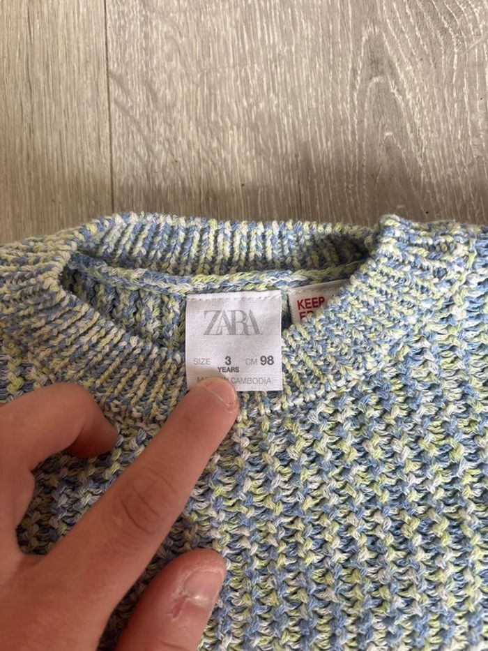Pull Zara fille taille 3 ans - photo numéro 2