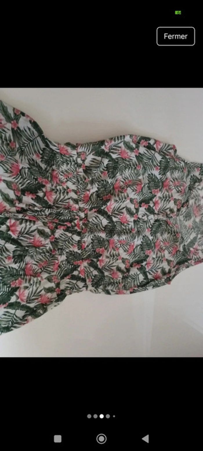 Combishort femme Chose Promise bouton nacrée taille M rétro vintage - photo numéro 3