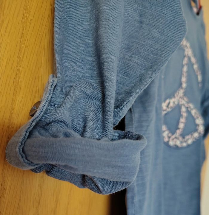 T-shirt manche longue fille 8 ans - photo numéro 4