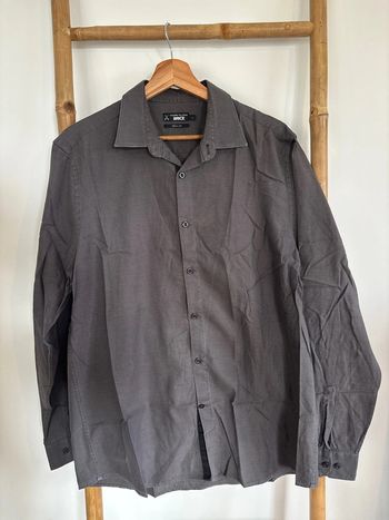 Chemise gris foncée brice taille L