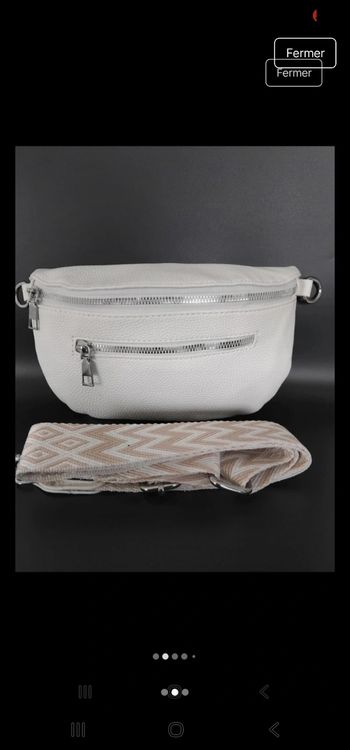 Sac banane bandouliere  femme