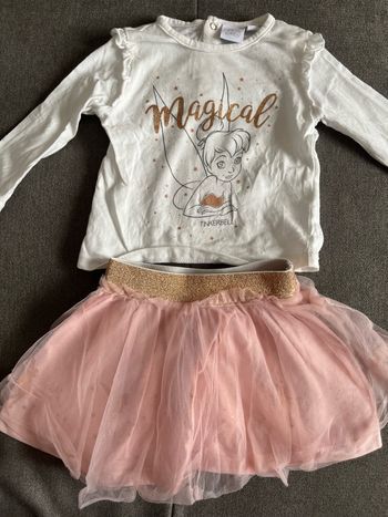 Ensemble t-shirt + jupe 6 mois