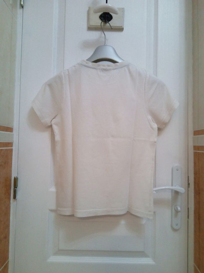 Tee-shirt blanc "813" T.10 ans - NKY - photo numéro 2