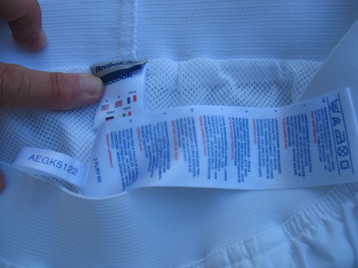 PANTALON LARGE BLANC FILLE "REEBOK" - 14 ANS - n°03 - photo numéro 6