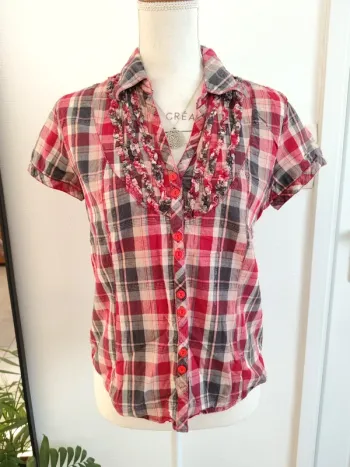 Chemise manches courtes Lola & Liza Taille 38/40
