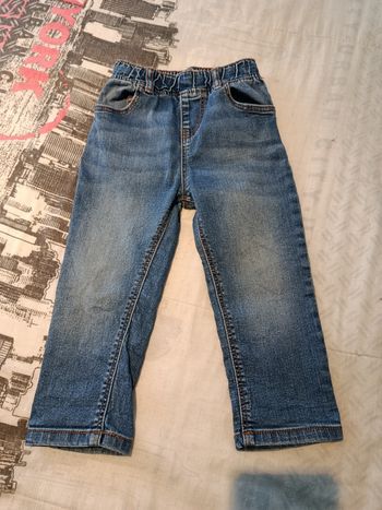 Jean taille élastique 