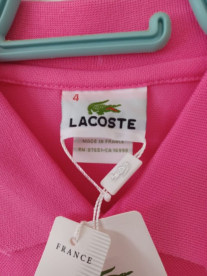 Polo Lacoste Neuf - photo numéro 4