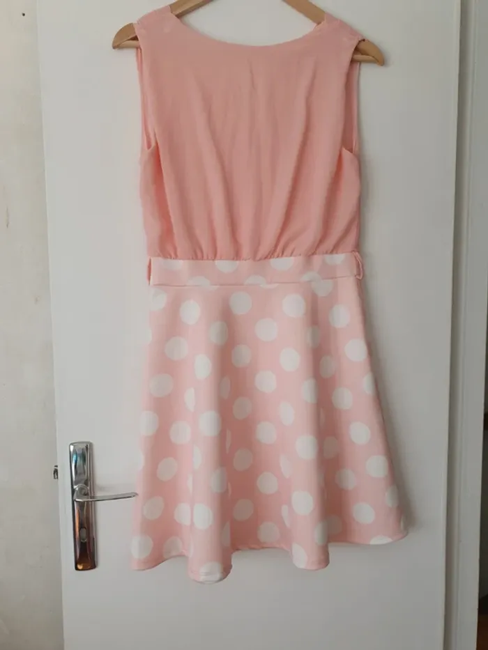 Robe vintage à pois - photo numéro 4