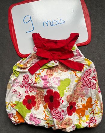 Tunique fleurie 9 mois