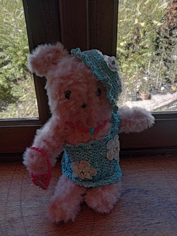 Nounours décoratif fait main - photo numéro 4