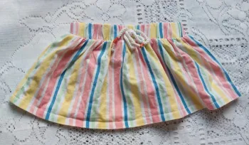 Jupe Vertbaudet, colorée, neuve, taille  6 mois