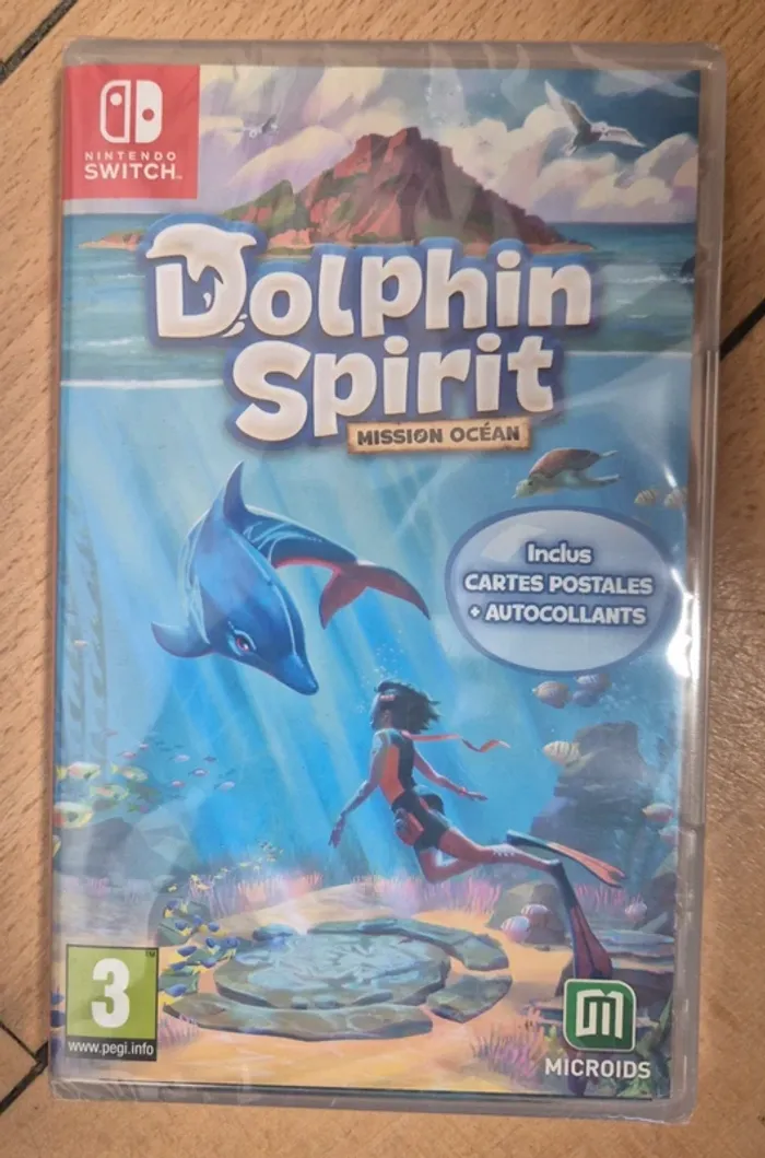 Dolphin Spirit Mission océan. Neuf sous blister. Nintendo Switch compatible Switch Lite et Oled.