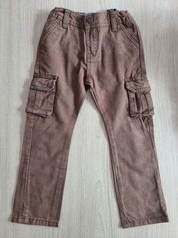 Pantalon cargo marron - Orchestra - Taille 3 ans