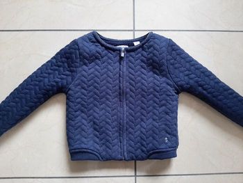 Veste molletonnée fille 3 ans