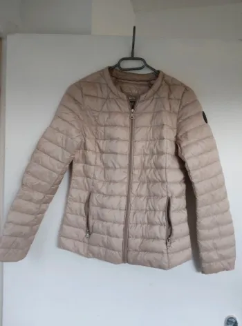 Veste matelassée mi-saison ,été beige taille 36
