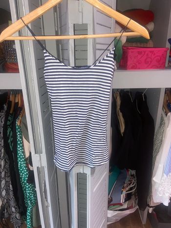 Débardeur à rayures