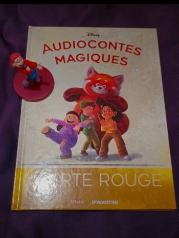 Alerte rouge collection audiocontes Magiques Disney Altaya audio conte magic livre & figurine