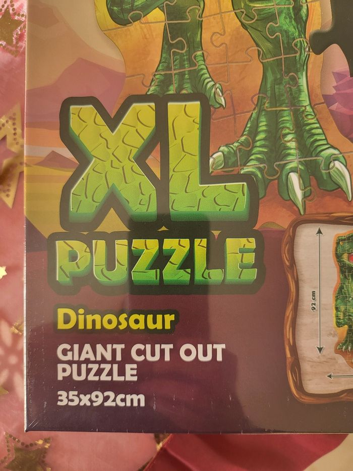 XL puzzle dinosaur ( dinosaure) 🦖  52 35x92cm - photo numéro 7