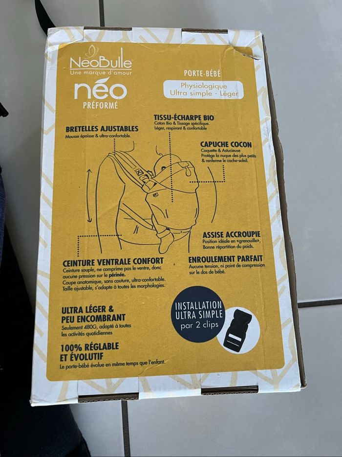 Porte bébé Néobulle Néo2 - photo numéro 5
