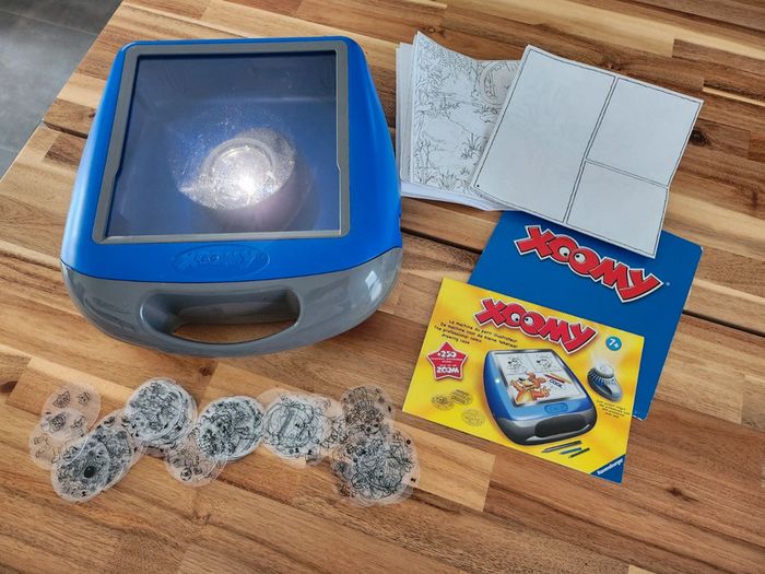 Jeu tablette lumineuse machine à dessiner Xoomy Ravensburger