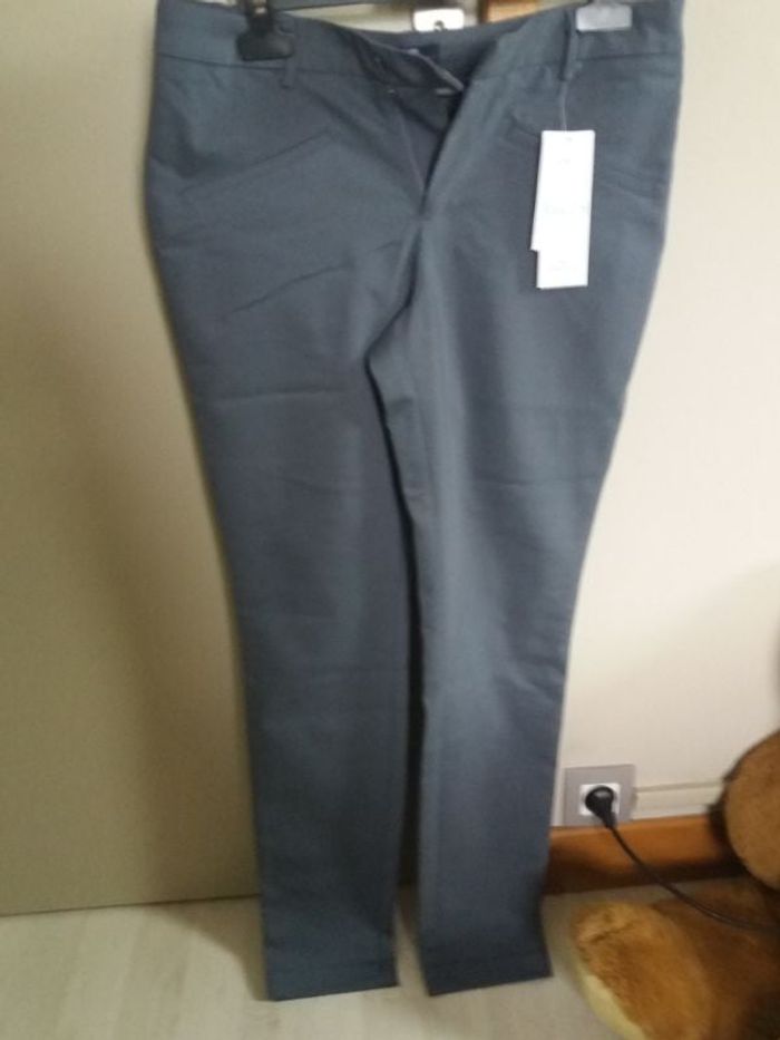 Pantalon gris style tailleur