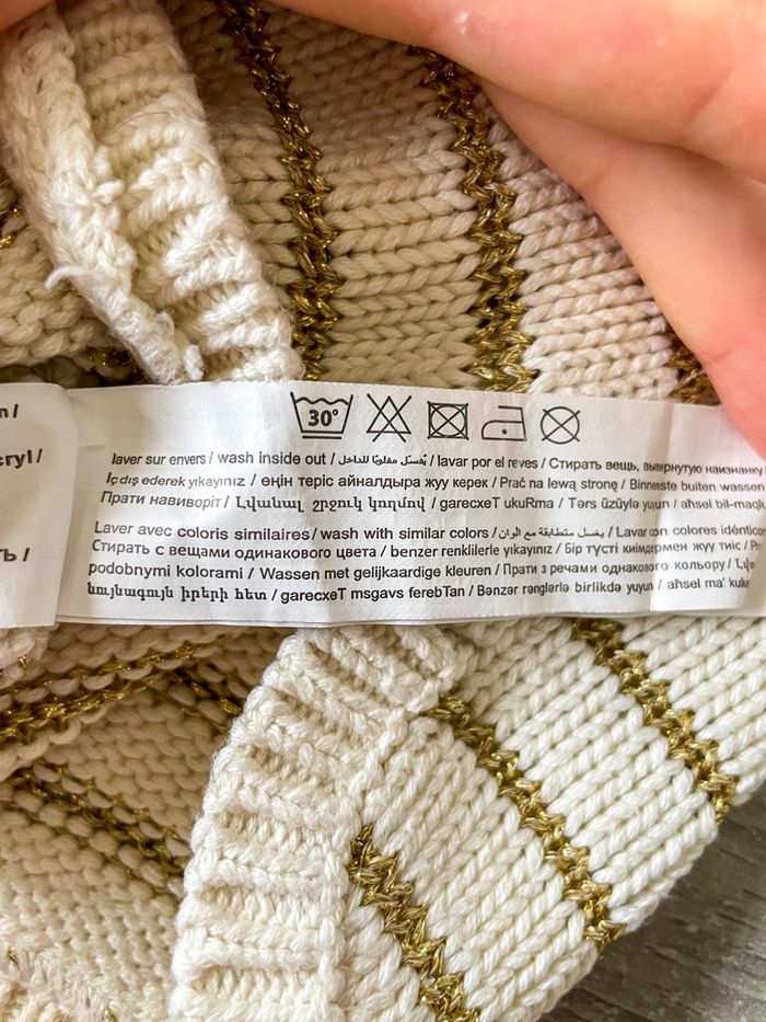 Pull à rayures en maille Tape à l’œil bébé fille taille 3 mois - photo numéro 7