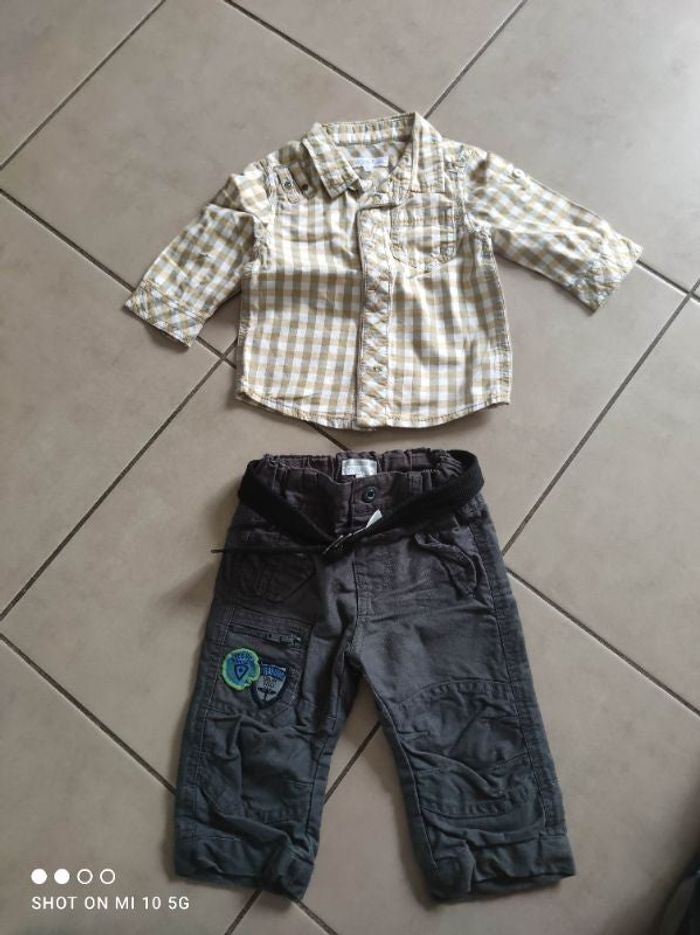 Ensemble chemise pantalon