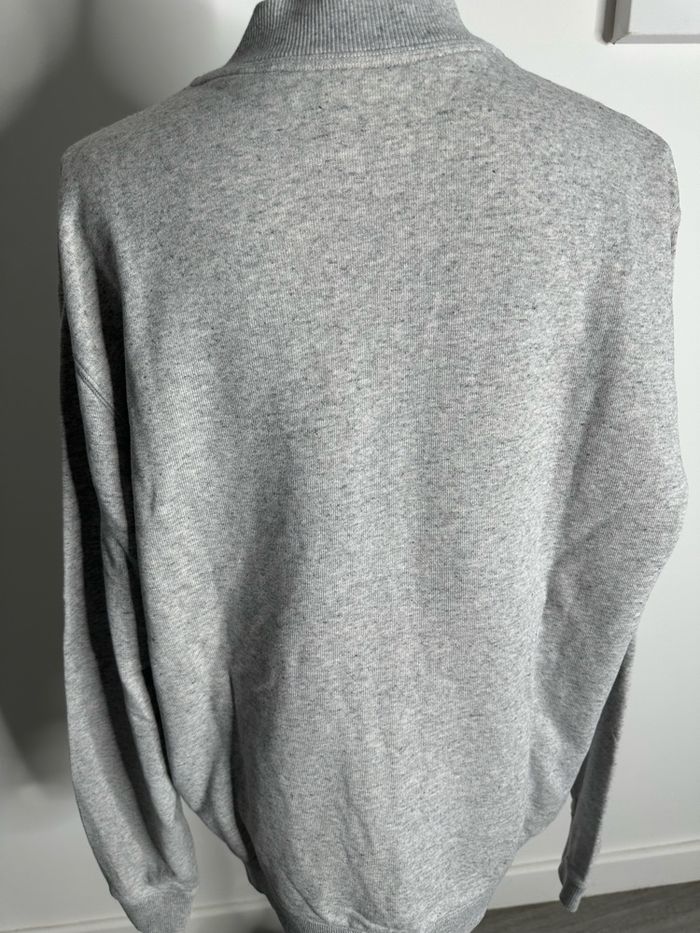 Sweatshirt zip gris moucheté Lacoste T6 XL - photo numéro 4