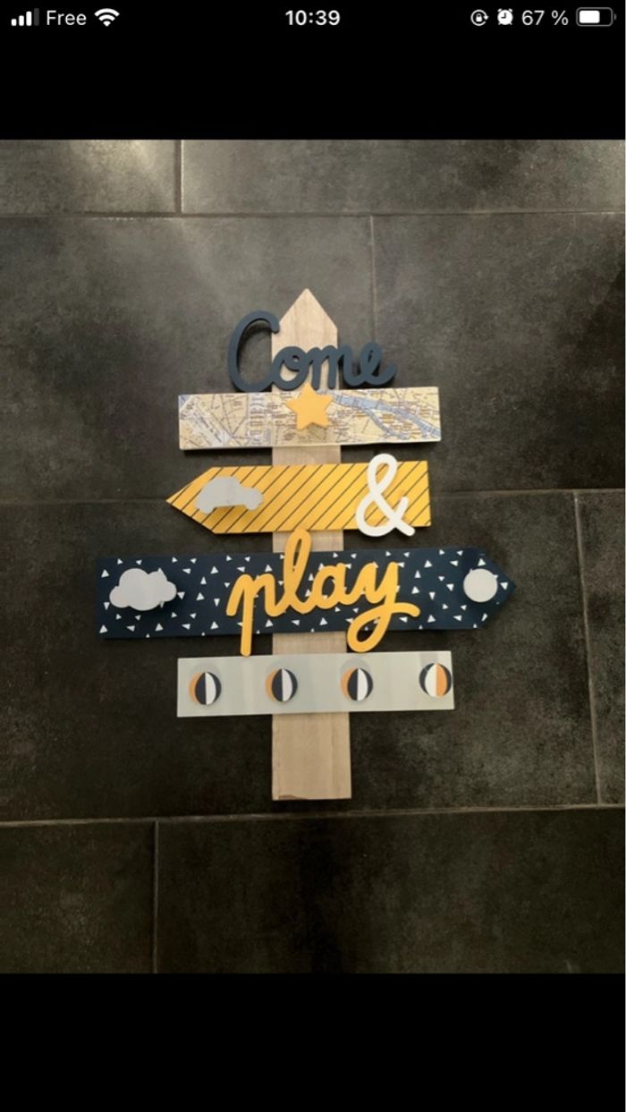 Patère chambre garçon - photo numéro 3